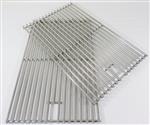 grill parts: 19-1/4" X 24" Two Piece Stainless Steel Rod Cooking Grate Set (image #3)