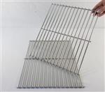 grill parts: 14-1/4" X 24" Stainless Steel Rod Cooking Grate "Set" (image #2)
