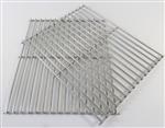 grill parts: 14-1/4" X 24" Stainless Steel Rod Cooking Grate "Set" (image #1)