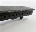 Kirkland grill parts: 15-7/8" X 2-7/8" Wide Angled Top Cast Iron Burner  (image #2)