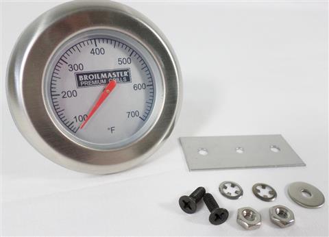 grill parts: Stainless Steel "Round" Temperature Indicator NO LONGER AVAILABLE