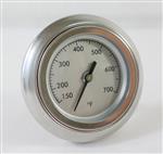 grill parts: Stainless Steel "Round" Heat Indicator With Bezel, (Replaces Part DPP119) (image #2)