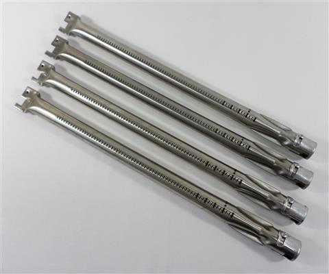 grill parts: Set Of Four, 18" Stainless Steel Tube Burners For Ducane Affinity 4100/4200/4400