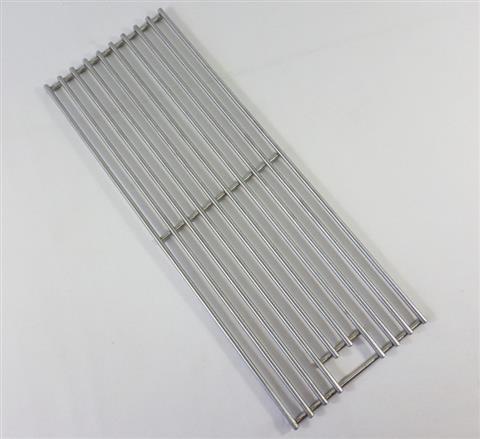 grill parts: 18-1/8" x 6-5/8" Stainless Steel Cooking Grate, Signature Series 3 Burner (Conventional) Model Years 2015 And Newer