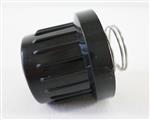 grill parts: Black Plastic Battery Cap With Spring For "AA" Module (image #2)