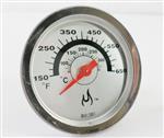 Char-Broil Commercial Series Grill Parts: 2-3/8" Round Temperature Gauge