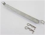 Char-Broil Commercial Infrared Grill Parts: 6-5/8" Flame Carryover Tube With Cotter Pins (Fits 1" Diameter Burner Tube)
