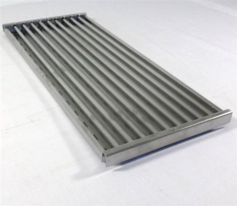 grill parts: 18-3/8" x 7-3/4" Infrared Slotted Stamped Stainless Cooking Grate NO LONGER AVAILABLE