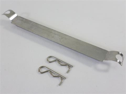 grill parts: 5-1/2" Flame Carryover Tube With Cotter Pins (Fits 1"Diameter Burner Tube)