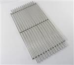 GE Monogram Grill Parts: 20-1/2" X 10-7/16" Single Piece, Stainless Steel Cooking Grate (Replaces OEM Part WB49X10013)