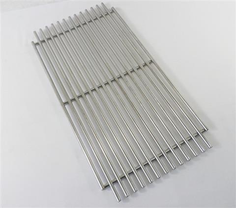 grill parts: 20-1/2" X 10-7/16" Single Piece, Stainless Steel Cooking Grate (Replaces OEM Part WB49X10013)