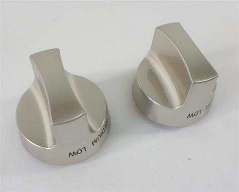 grill parts: MHP "New Style" Control Knobs, "Set Of 2"