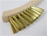 grill parts: "SearMagic" Narrow Brass Bristle Cleaning Brush (image #4)