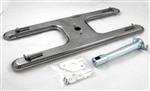 grill parts: 8" X 19-1/2" Single Port Stainless Steel "H" Burner With "Adjustable" Length Venturi (image #1)