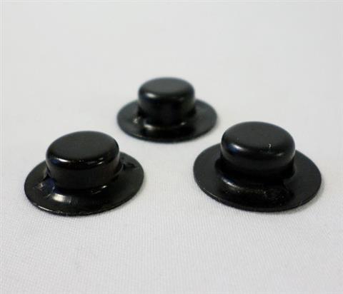 grill parts: Wheel Axle Nuts/Caps "Pack of Three", Broil King Signet/Sovereign