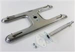 Grill Burners Grill Parts: 8-1/8" X 16" Single Port "H" Burner With 8" to 11" Adjustable Venturi