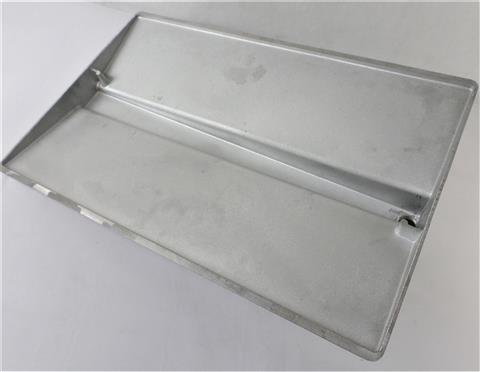 grill parts: 14-3/4" X 23-3/8" Cast Aluminum Drip Tray With Drain Pipe, Phoenix