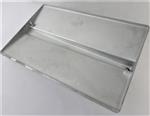 grill parts: 14-3/4" X 23-3/8" Cast Aluminum Heat Shield-Drip Tray With Drain Pipe, Phoenix (image #2)