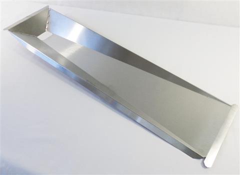 grill parts: 9" X 33-3/4" Vermont Castings Stainless Steel Drip Tray