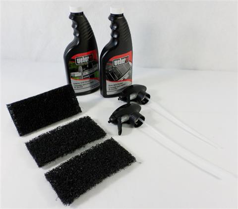 grill parts: Weber Complete Grill Care Cleaning Kit THIS PART IS NO LONGER AVAILABLE