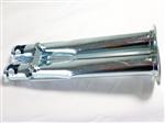 Broilmaster grill parts: 17-1/4" Cast Iron Bowtie Burner With Dual Straight Venturis (image #4)