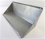  Weber SmokeFire grill parts: Large Center Flavorizer Bar - Stainless Steel - Weber SmokeFire (16-3/4in. x 7-7/8in.) (image #4)
