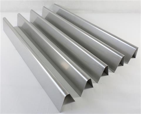 grill parts: 23-3/8" Long Stainless Steel Flavor Bars "Set of 5", Replaces Weber Part 9913