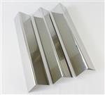 Heat Shields & Flavorizer Bars Grill Parts: 15-1/4" X 3-1/2" Flavorizer Bar Set - 3pc. - Stainless Steel - (15-1/4in.) #WFBSP2-2013