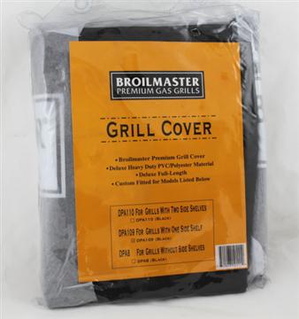 grill parts: 61"L X 21"W X 40"H Broilmaster Premium Grill Cover "For Grills With Two Side Shelves"
