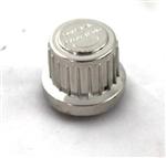 Char-Broil RED Grill Parts: Chrome Plastic "AA" Battery Cap With Spring