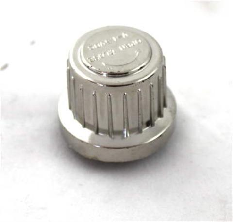 grill parts: Chrome Plastic "AA" Battery Cap With Spring