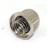grill parts: Chrome Plastic "AA" Battery Cap With Spring (image #2)