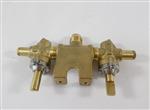 grill parts: Propane (LP) Dual Valve Assembly For Original Charmglow Dual Burner Models (image #4)
