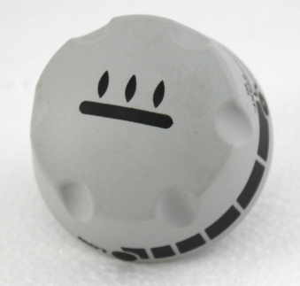 Weber Q300, Q320 & Q3200 Grill Parts: Weber Q300 Small (2-1/4") Gas Control Knob (Model Years 2013 And Older) 