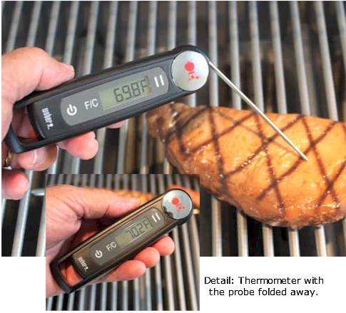 grill parts: Weber Folding Pocket Thermometer NO LONGER AVAILABLE