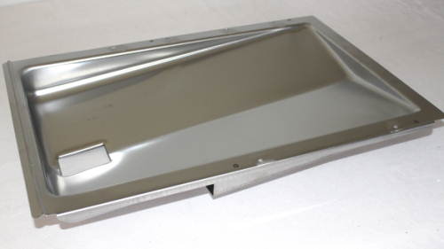 Weber Spirit E310, E320, 700 & Weber 900 Grill Parts: Bottom Grease Tray "With Side Drain", Spirit 300 Series (2009-2012) 
