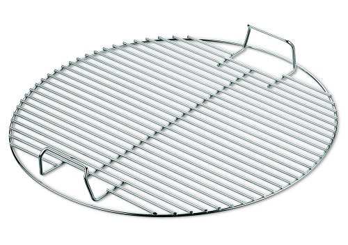 Weber Performer Grill Parts: 21-1/2" Diameter Cooking Grate, For Weber 22.5" Charcoal Grills And Smokey Mountain Cooker (UPPER GRATE)  