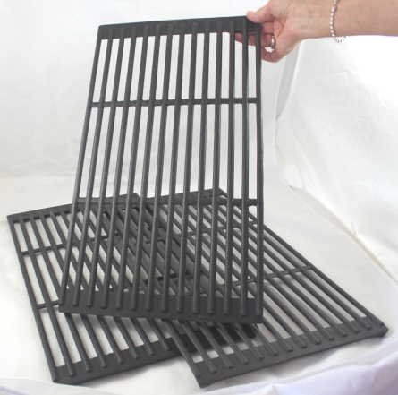 grill parts: 18-3/4" X 31-1/2" Cast Iron Cooking Grate Set