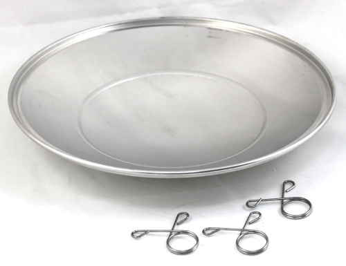 grill parts: 13-1/2" Diameter Ash Catcher Pan For 22 Inch Kettles PART NLA SEE PART 7407