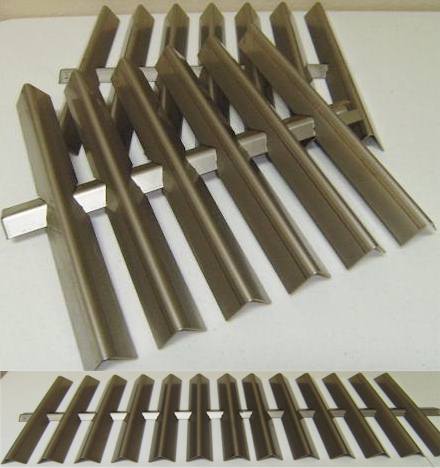 grill parts: Summit Gold/Platinum A/A6 & B/B6 Stainless Steel #9897 Flavorizer Bar Set