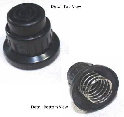 Char-Broil Grill Parts: "AA" Electronic Ignition Push Button/Battery Cap