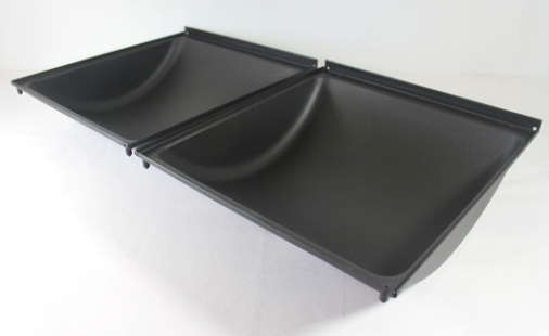 Char-Broil RED Grill Parts: 31-3/4" Trough Set (50/50 Split with "Round Peg Legs")