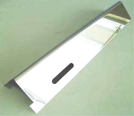 UniFlame Grill Parts: 12-3/8" X 3-1/4" Burner Heat Distribution Shield 