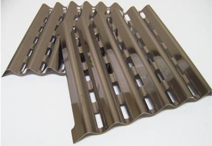 grill parts: 11-3/4" X 24-1/2" Two Piece Heat Plate Set NO LONGER AVAILABLE