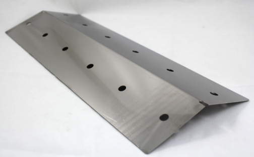 Heat Shields & Flavorizer Bars Grill Parts: 16-1/2" X 6-1/4" Burner Heat Distribution Shield #COHP1