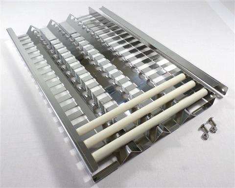 DCS Grill Parts: 18-5/8" X 9-7/8"  Radiant Tube Holder. (Replaces OEM Part 214081P)