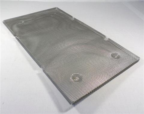 Broilmaster Grill Parts: 12-1/2" x 20-1/2" Stainless Steel Flavor Screen For Body Style "4"  Grills