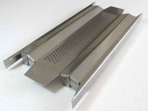 Heat Shields & Flavorizer Bars Grill Parts: 7-1/2" Wide ProFire Center Flavor Grid Heat Distribution Plate #PF36-29NS