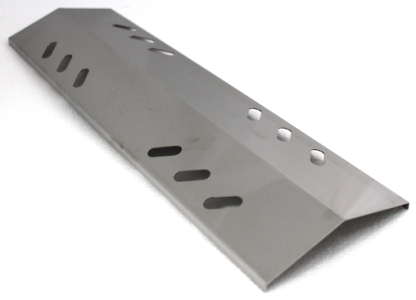 Heat Shields & Flavorizer Bars Grill Parts: 16-1/8" X 4-5/8" Burner Heat Distribution Shield  #SCHP3